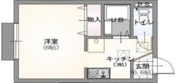 メゾンファーストの物件間取画像